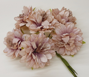 Цветы для декора  (6 шт, 4,5см)