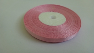 Лента атласная 7 мм(цв.175 роз-помадный / 23 метра)