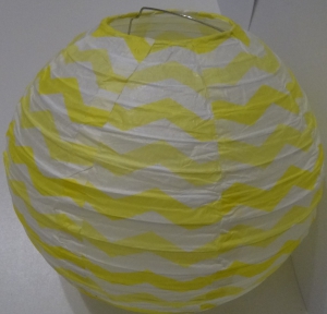 Шар декоративный полоска ,диаметр 25 см.