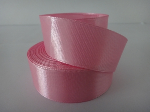 Лента атласная 25 мм(цв.175 розовый / 23 метра)