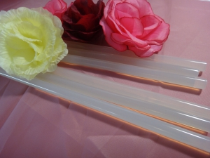 Клей полимерный  11мм ,длина полоски 30 см  ( 500 грамм-18шт)