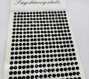 Полубусины клеевые  стразы 1572  ( 0.6 мм)   