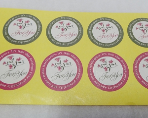 Наклейки декоративные    (8 шт,  длина3- 5 см)