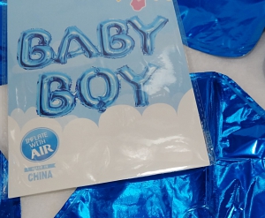 Декор воздушный ДЛЯ МАЛЬЧИКОВ ( 77х70 см  )