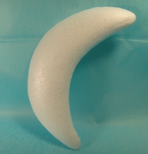 Пенопласт полумесяц  ( 20 см )
