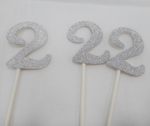 Цифра на палочке  (1 штук-7х3 см )