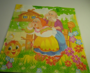 Салфетки  (Колобок) 20 шт.