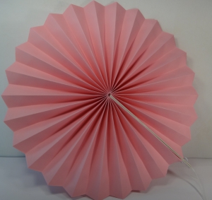 Гармошка декоративная  (30см) , цвет розовый .