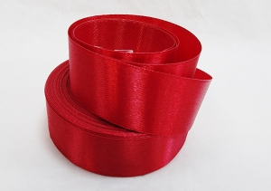 Лента атласная 25 мм(цвет  темно- помадный 23 метра )