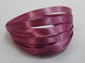 Лента атласная 7 мм(цв. 171 темнолиловый / 23 метра)