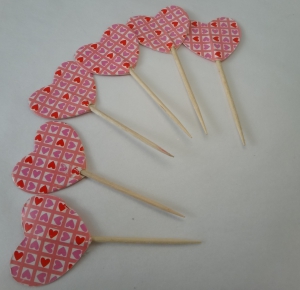 Набор палочек для капкейков (6 шт)