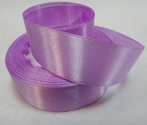 Лента атласная 25 мм(цвет сиренево-лиловый , 23 метра )