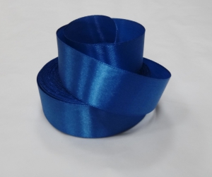 Лента атласная 25 мм(цвет  97 синяя волна 23 метра )