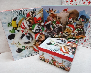 Подарочная коробка 1455    ( комплект 3 шт )