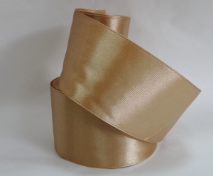 Лента атласная 50 мм (цв.186\105 золотистый  , 23 метра )