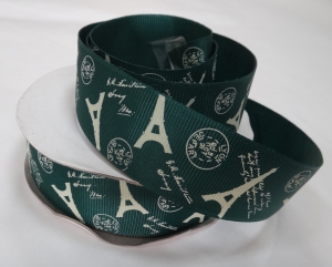 Лента репсовая (высота 2,7 см,в рулоне 23 метра) .