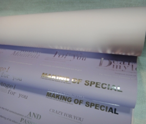 Бумага-калька флористическая для упаковки цветов и подарков 10листов 