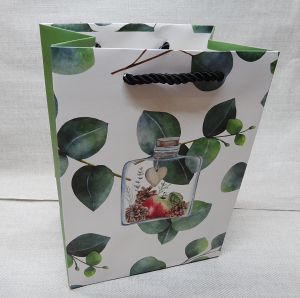 Пакет подарочный новогодний 832 (32х26х102 см)