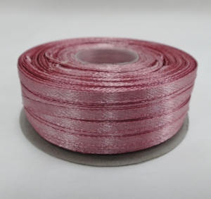 Лента атласная 3 мм ( 91метр )цв. 91  розов.какао