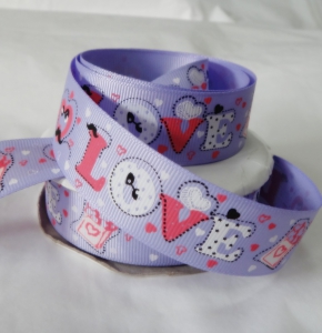 Лента репсовая (высота 2,7 см,в рулоне 23 метра) .