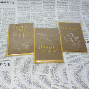 Открытки  в конвертиках  (3 шт), ЦЕНА ЗА 1 ШТ