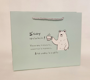 Пакет подарочный 1237 (25,5*20*9,5 см)