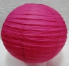 Шар декоративный , малиновый  , диаметр 40 см.