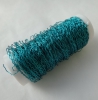 Проволока ребристая 0,3 мм. ( цвет бирюзовый )