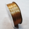 Лента атласная 3 мм ( 91метр )цв. золотистый №105